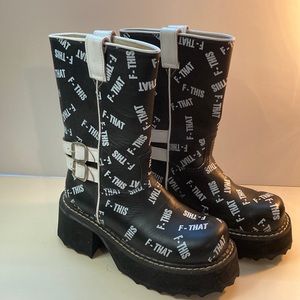 John Fluevog boots. Vintage.